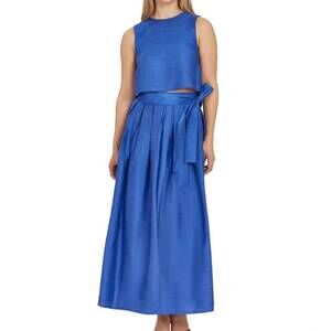NEW LIVRO asha skirt in cobalt